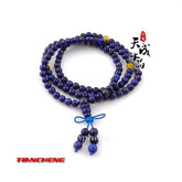 INPHIC-天然水晶 青金石108粒佛珠手鏈 佛家至寶 緩解疲勞 轉運 時尚